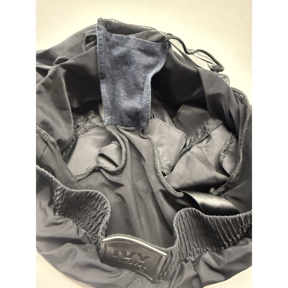 IVY PARK Black Side Mesh Panel. High Waisted Active Lounge Shorts.Sz S - Picture 12 of 12
